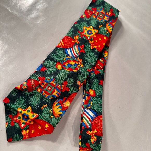 Cape Cod Neckwear Christmas Tie Mens Necktie Cotton Vintage Accessories - Picture 3 of 9